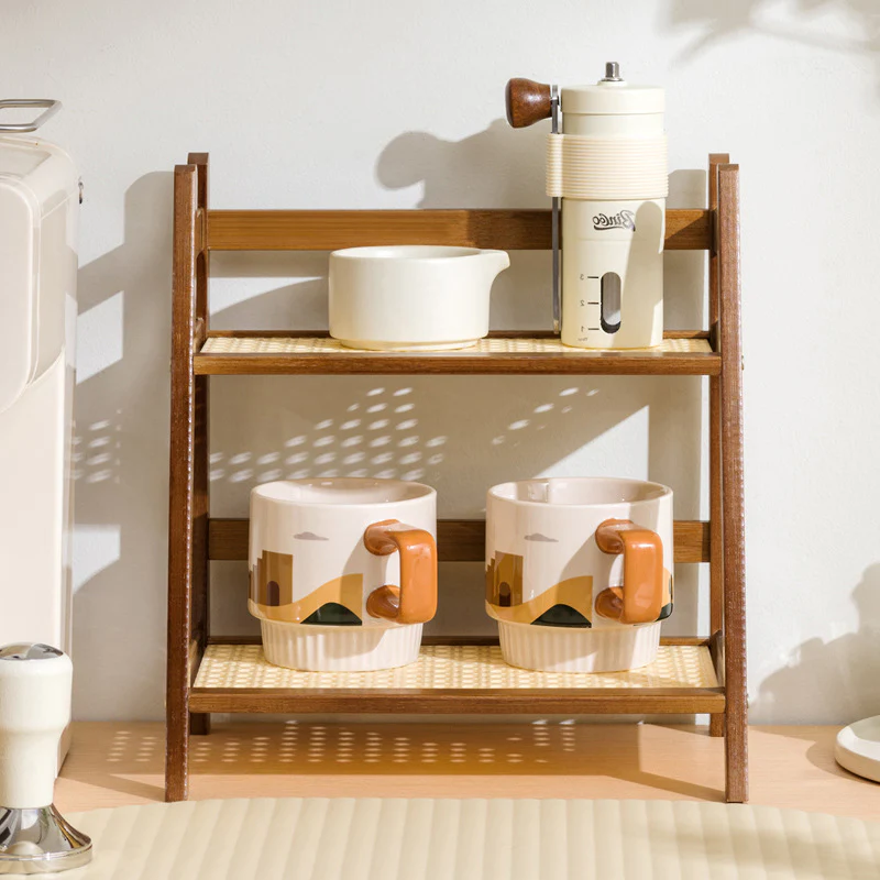 2-Tier Vintage Storage Rack - Image 4