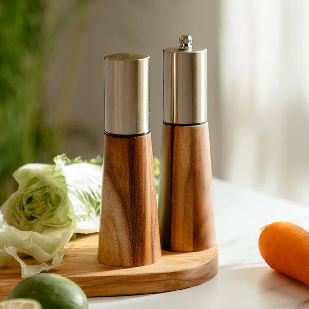 Acacia Salt and Pepper Mills - Image 3