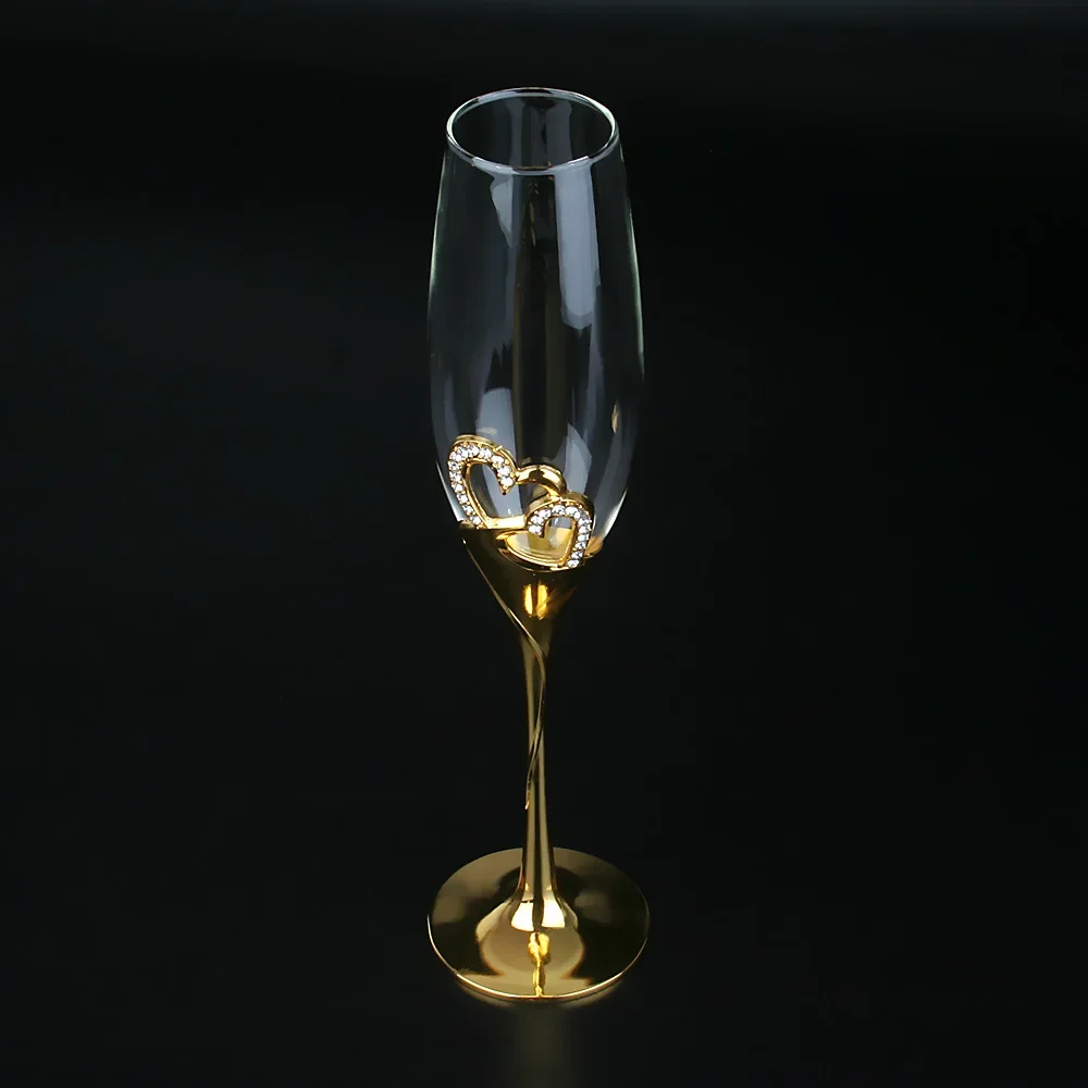 Amour Gold Heart Flutes - Image 4