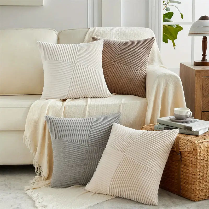 Arlo Ribbed Pillow Case - Image 5