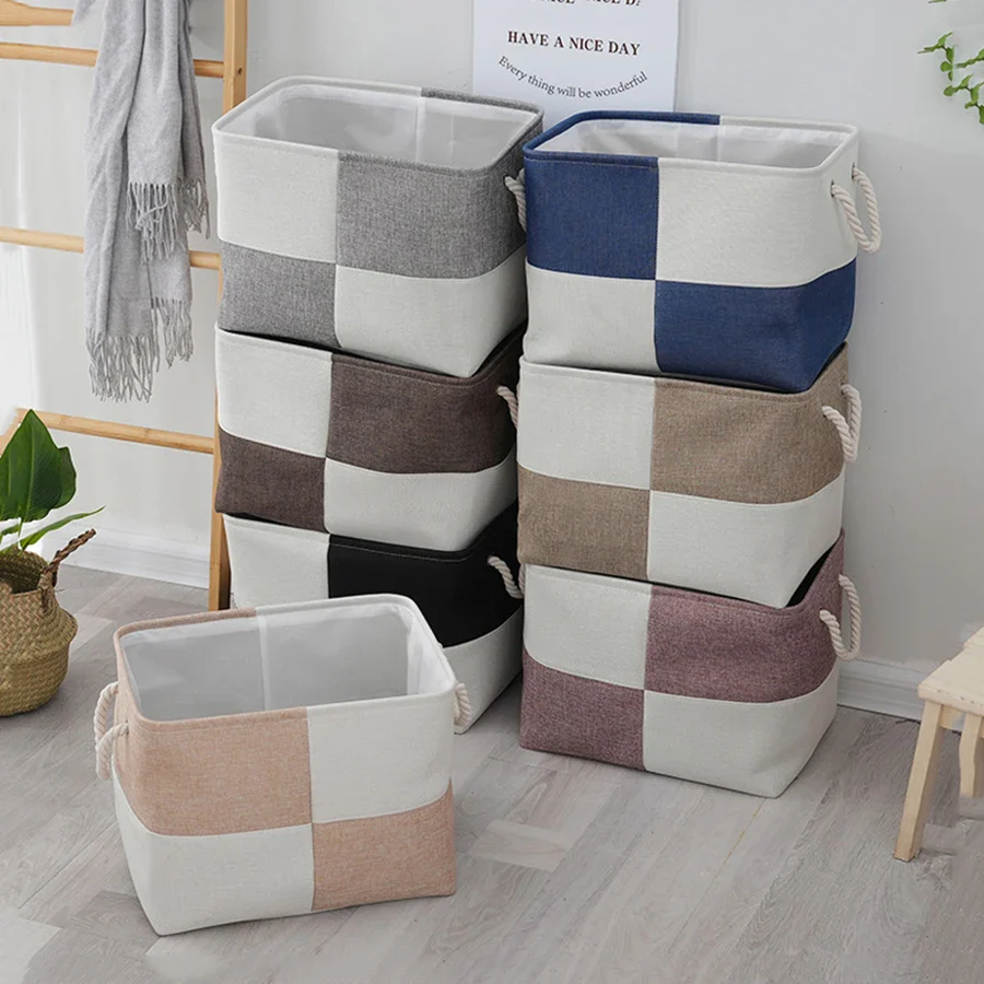 Bennett Linen Storage Basket - Image 6