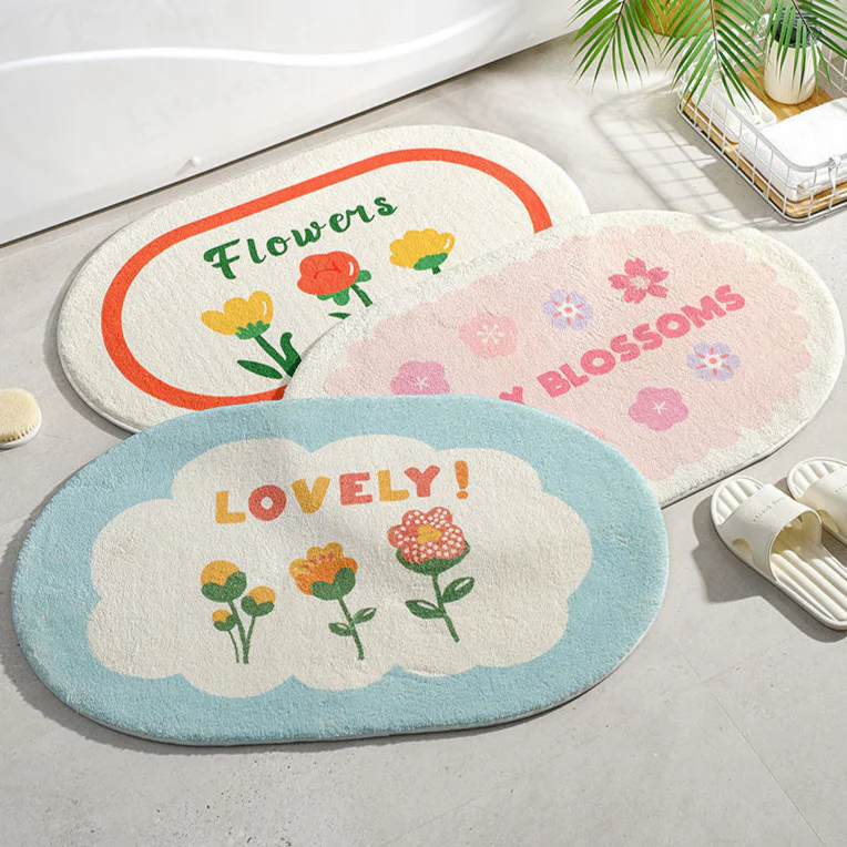 Bloomdale Oval Bath Mat - Image 7
