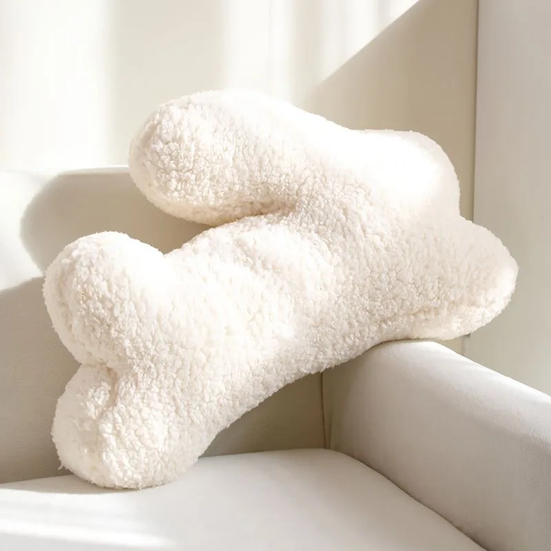 Bouclé Plush Rabbit Pillow - Image 7