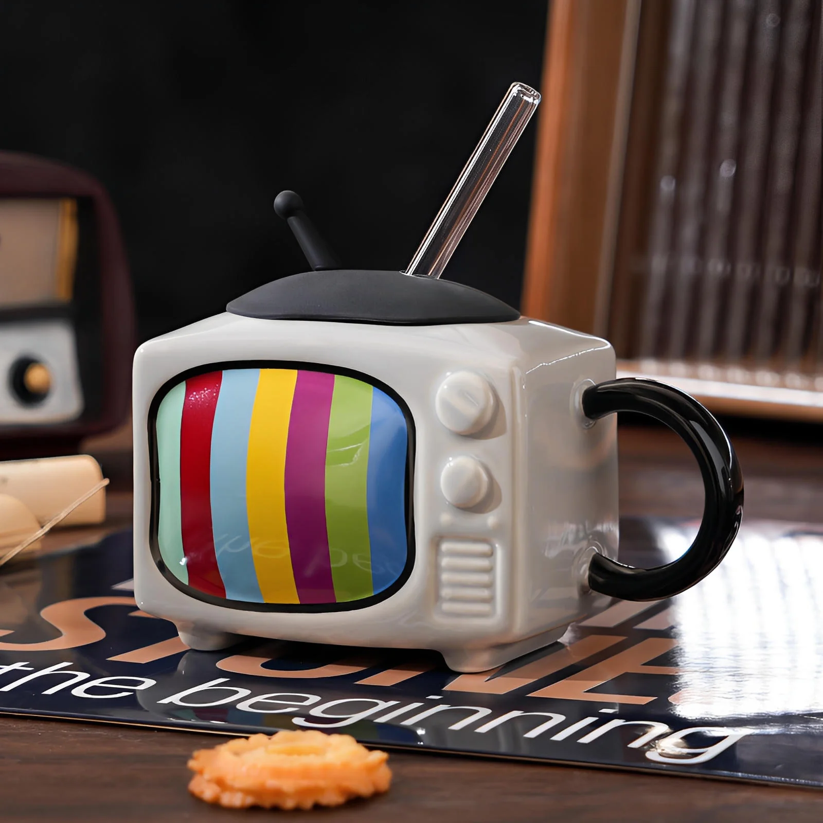 Channel One Ceramic Mug - Image 2