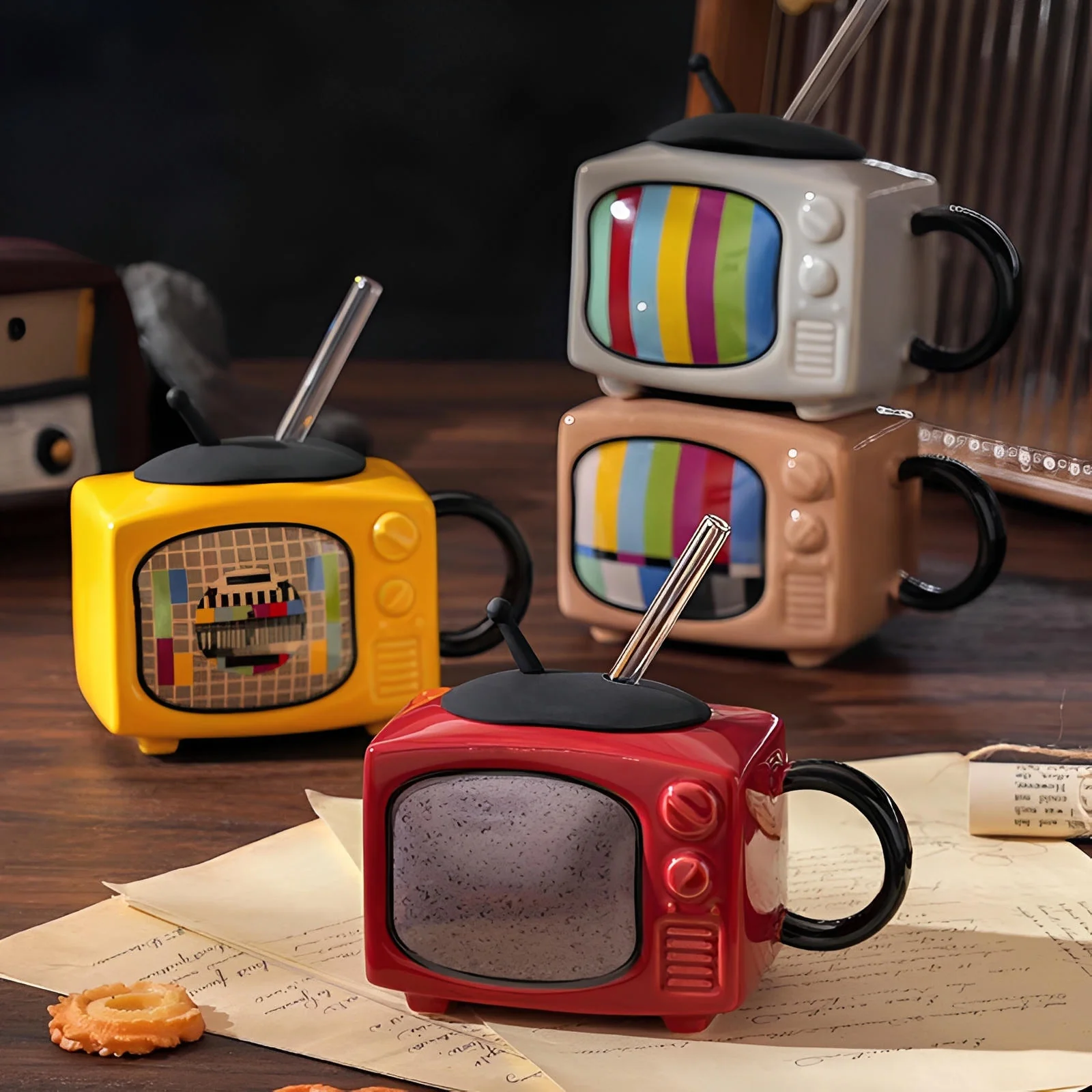 Channel One Ceramic Mug - Image 8