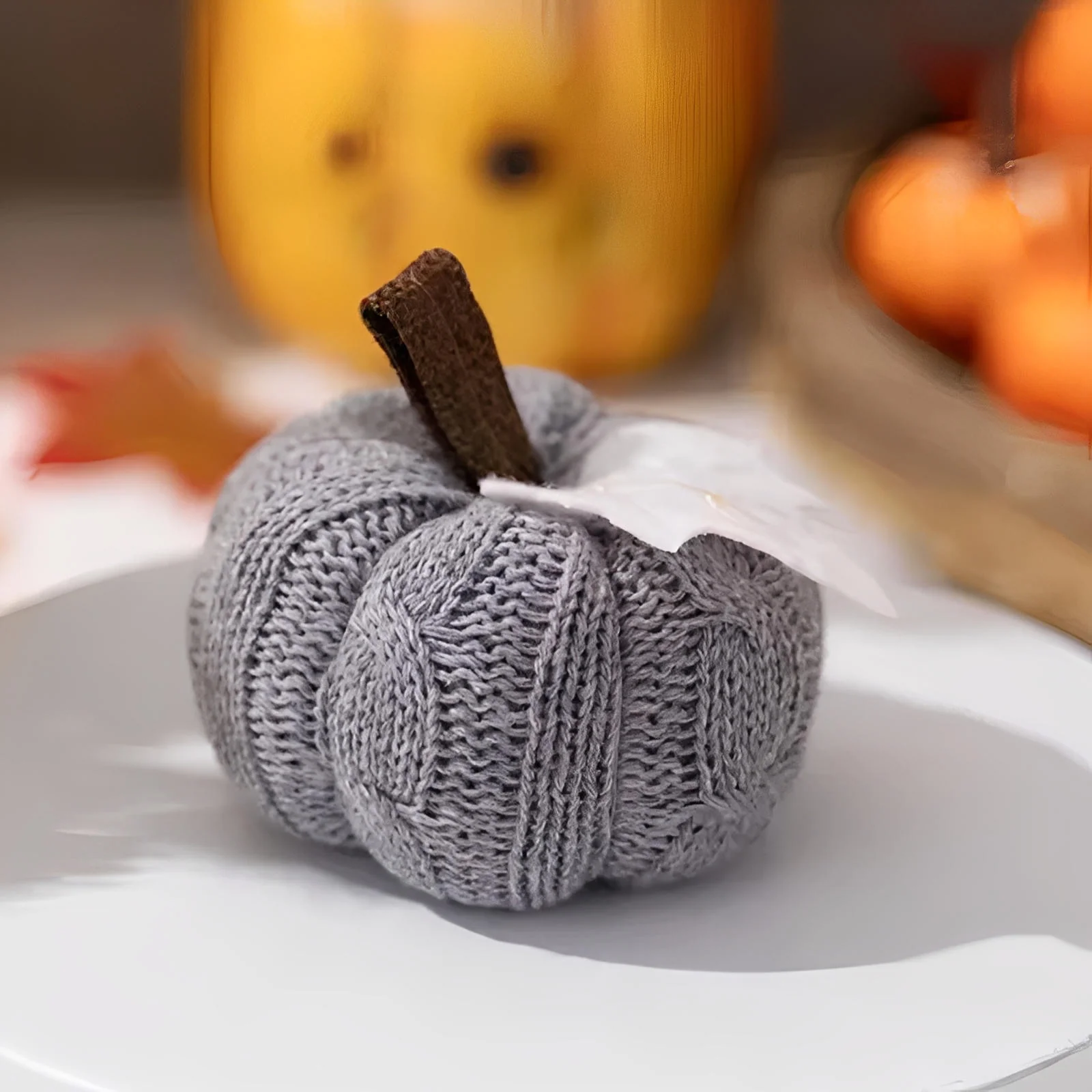 Harvest Knit Pumpkins - Image 5