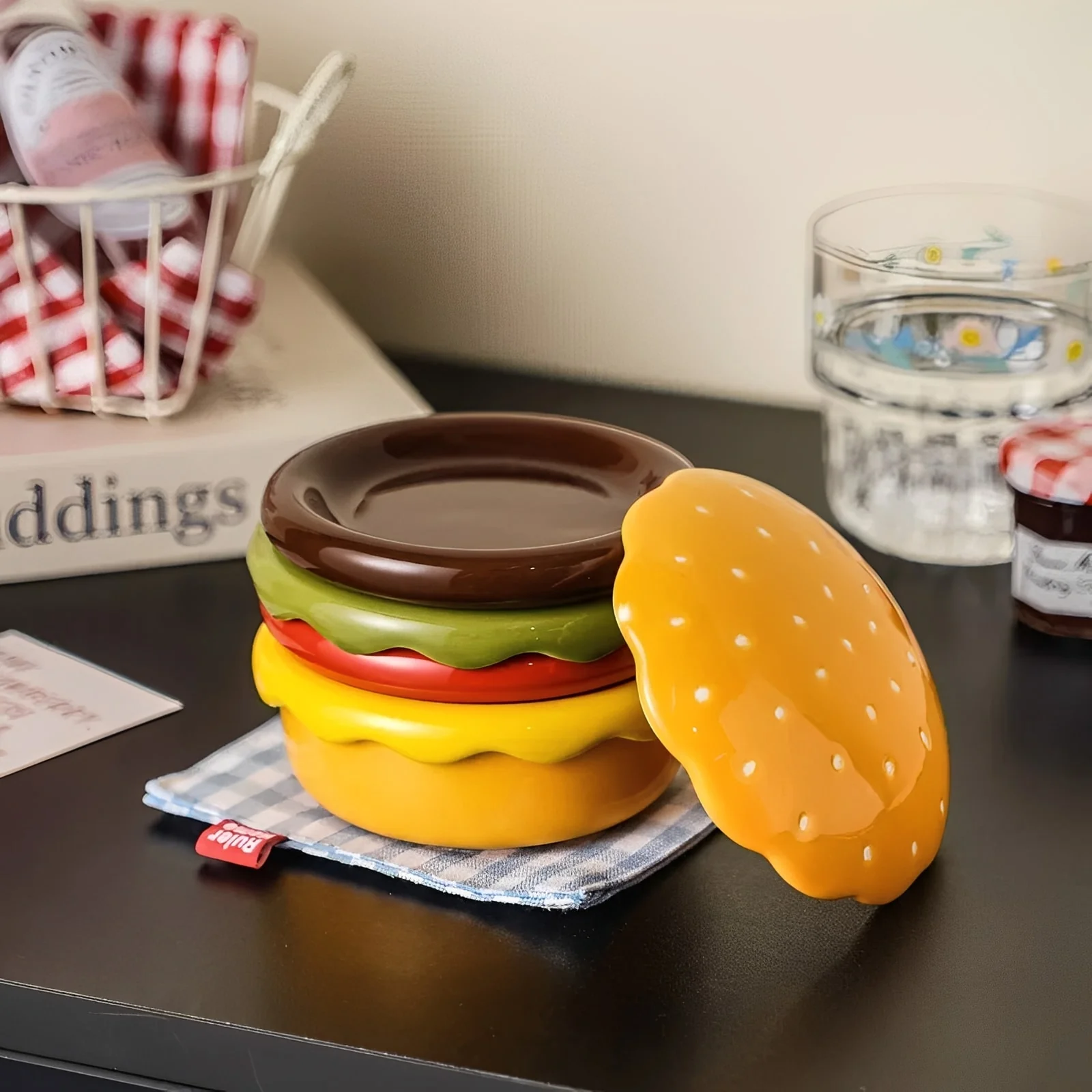 Joe's Ceramic Burger Plates - Image 2