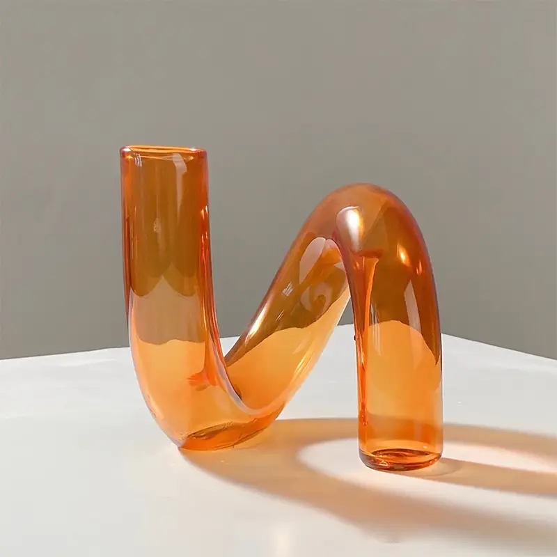 Leila Twisted Glass Vase - Image 6