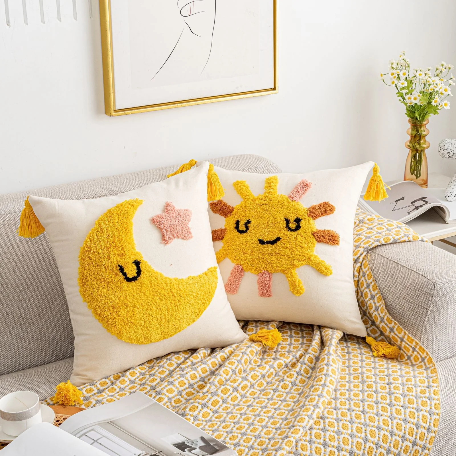 Liora Joy Tufted Pillow Cover - Image 7