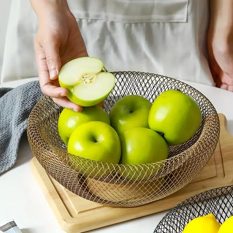 Lora Wire Mesh Fruit Basket - Image 2