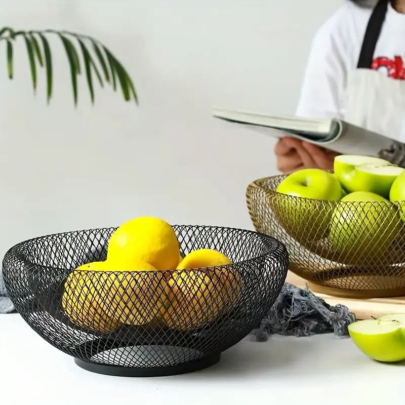 Lora Wire Mesh Fruit Basket - Image 3