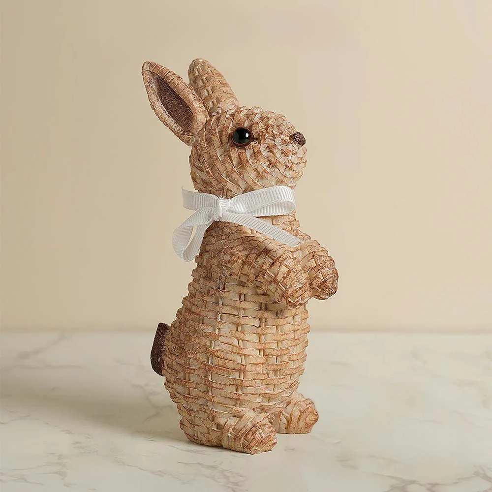 Maris Rustic Wicker Rabbits - Image 2