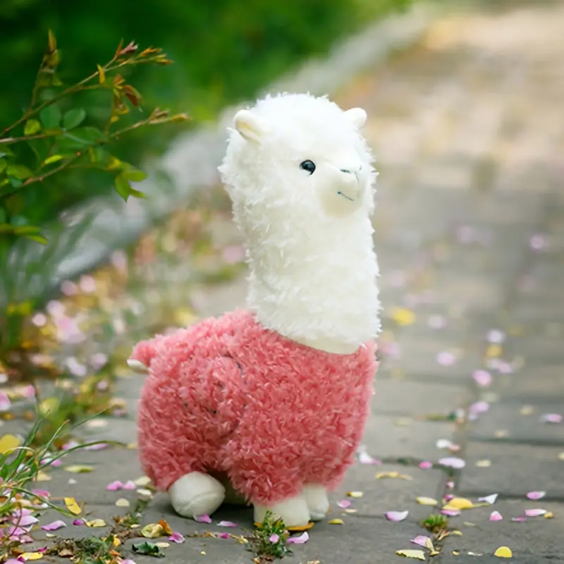 Meadow Plush Alpaca Pillow - Image 6