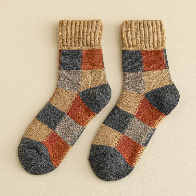 Men's Patchwork Crew Socks - Image 10