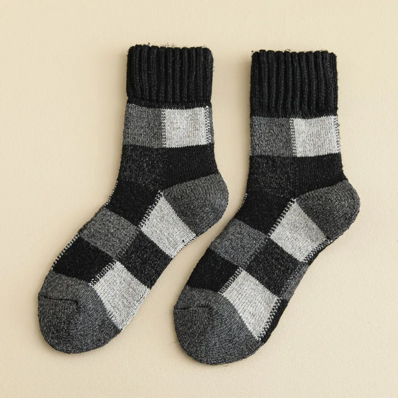 Men's Patchwork Crew Socks - Image 12