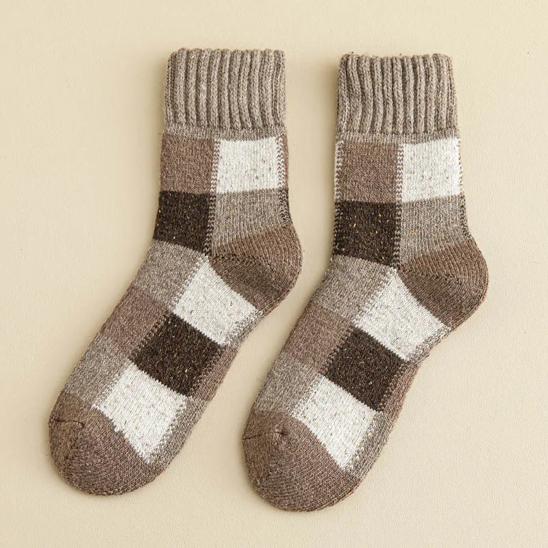 Men's Patchwork Crew Socks - Image 9