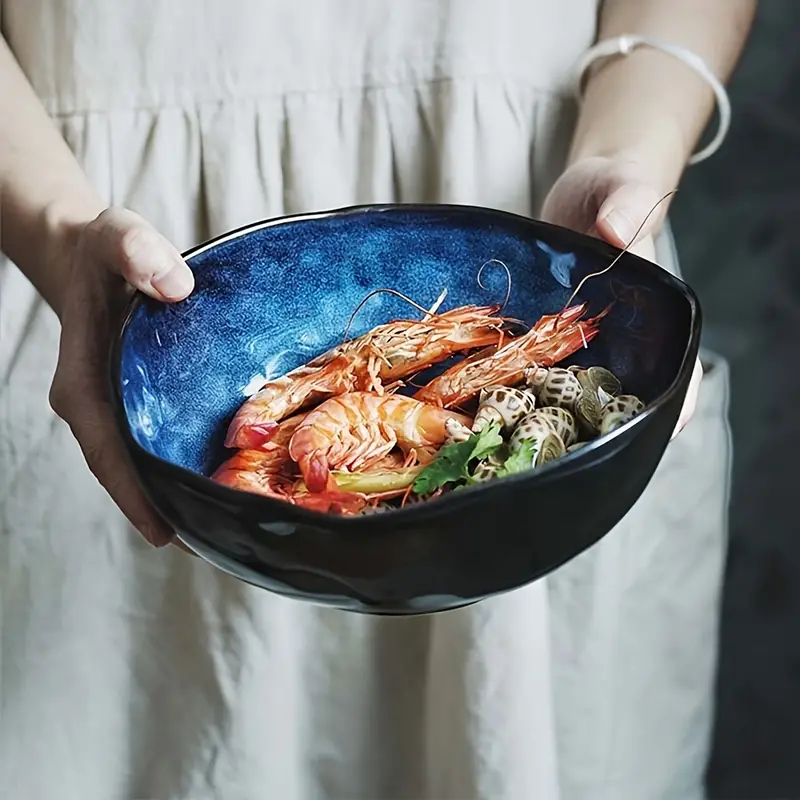Midnight Ceramic Deep Bowl - Image 2