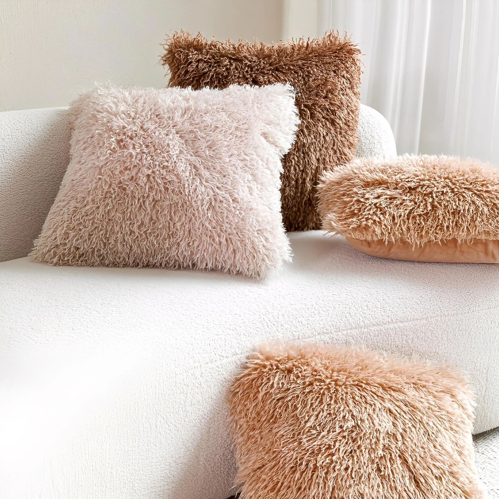 Mira Plush Pillow Cover - Image 14