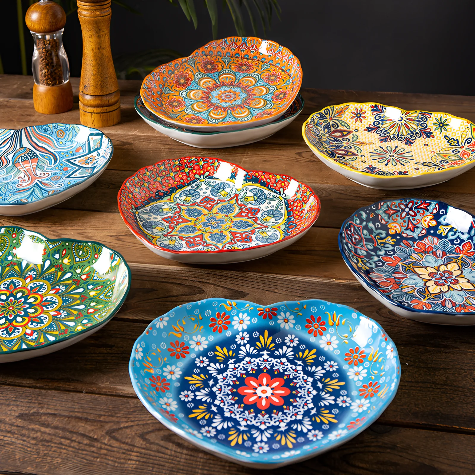 Mirelle Heart Deep Plates - Image 2