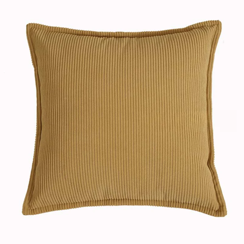 Muave Corduroy Throw Pillow - Image 4