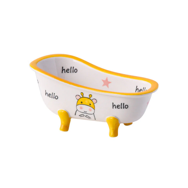 Onda Ceramic Bathtub Bowl - Image 11