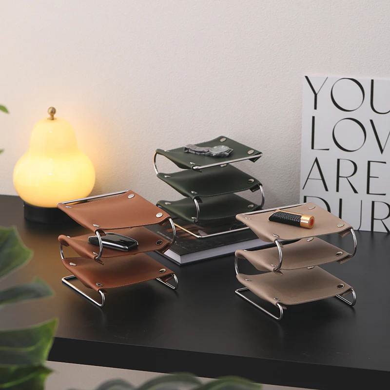 Oxford Leather Desk Organizer - Image 7