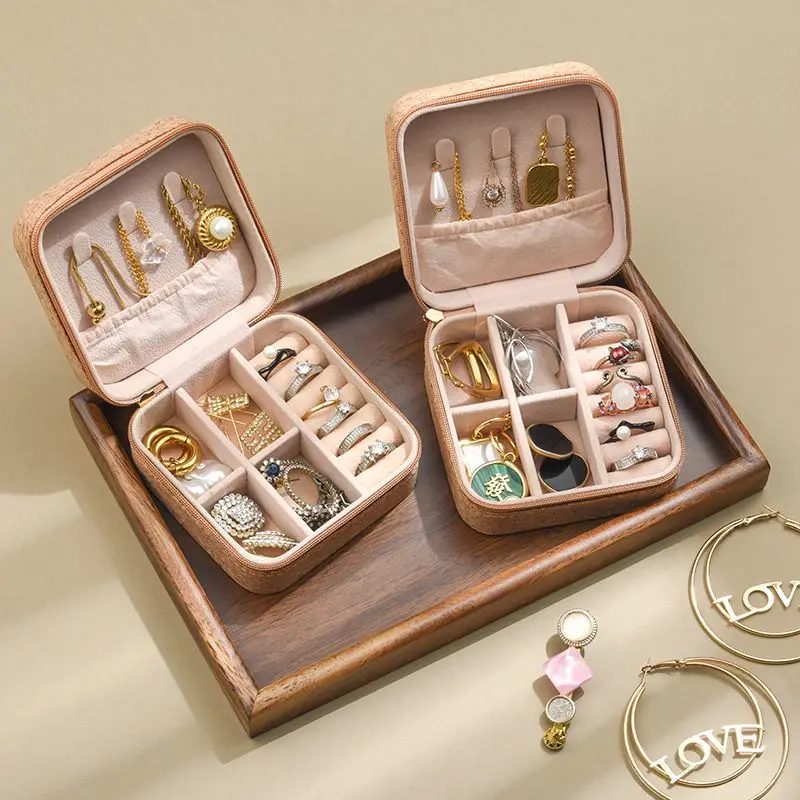 Ravelle Cork Jewelry Box - Image 6
