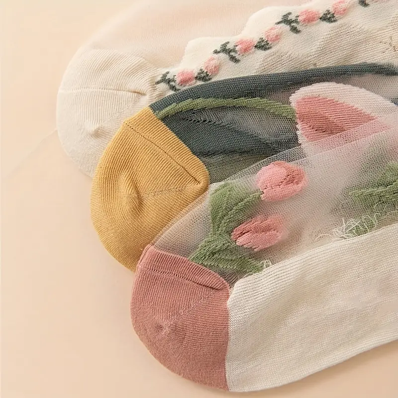 Rosedale Sheer Mesh Socks - Image 5