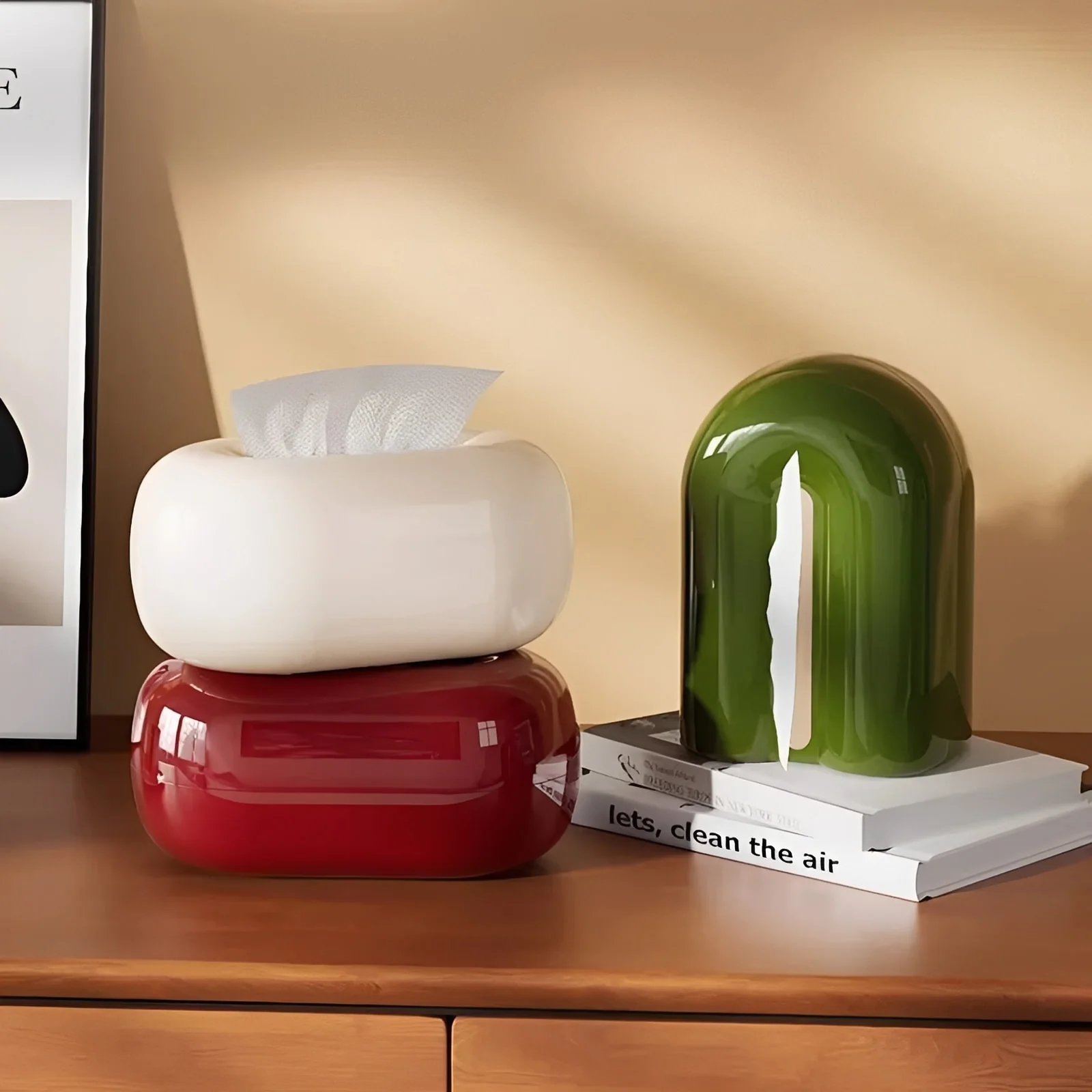 Solune Pebble Tissue Box - Image 4