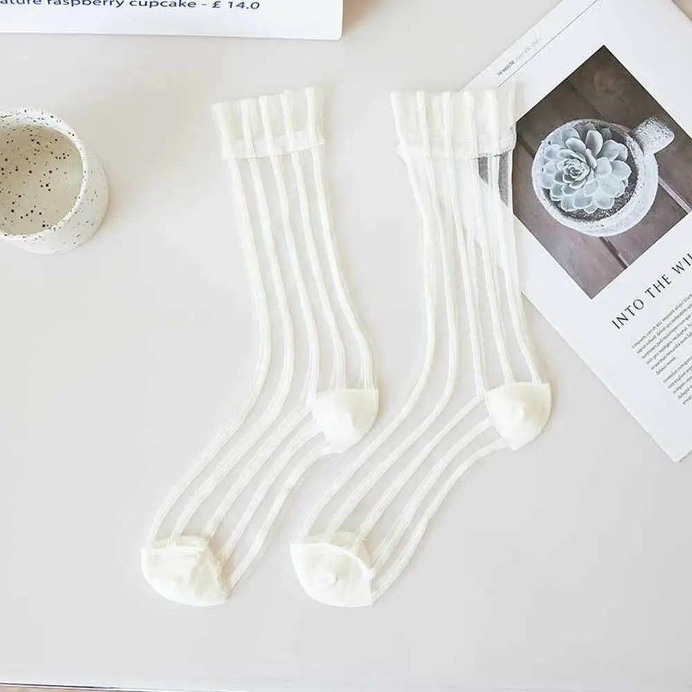 Sylvia Sheer Mesh Socks - Image 13