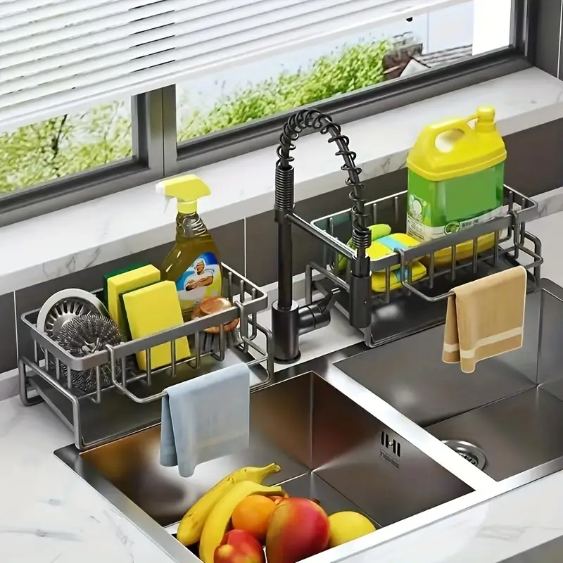 Talloy Sink Utility Rack - Image 4