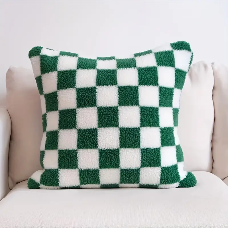 Vanguard Checkered Pillow Cover - Image 8