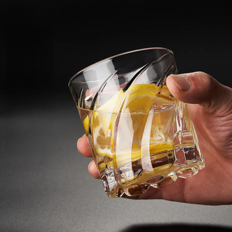 Vera Swirl Whiskey Glass - Image 6