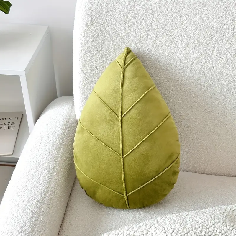 Verdana Leaf Throw Pillow - Image 5