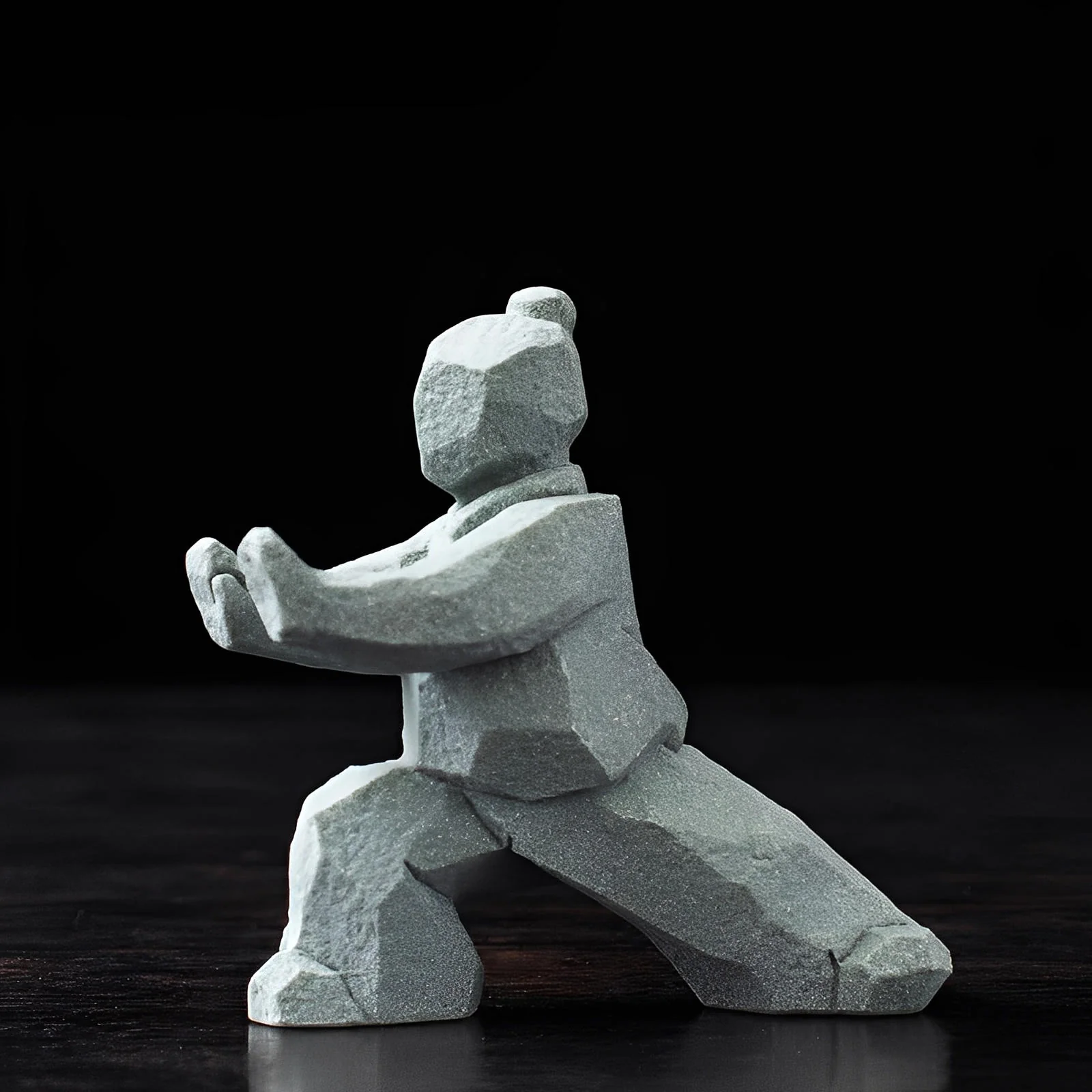 Wushu Flow Stone Figurines - Image 3
