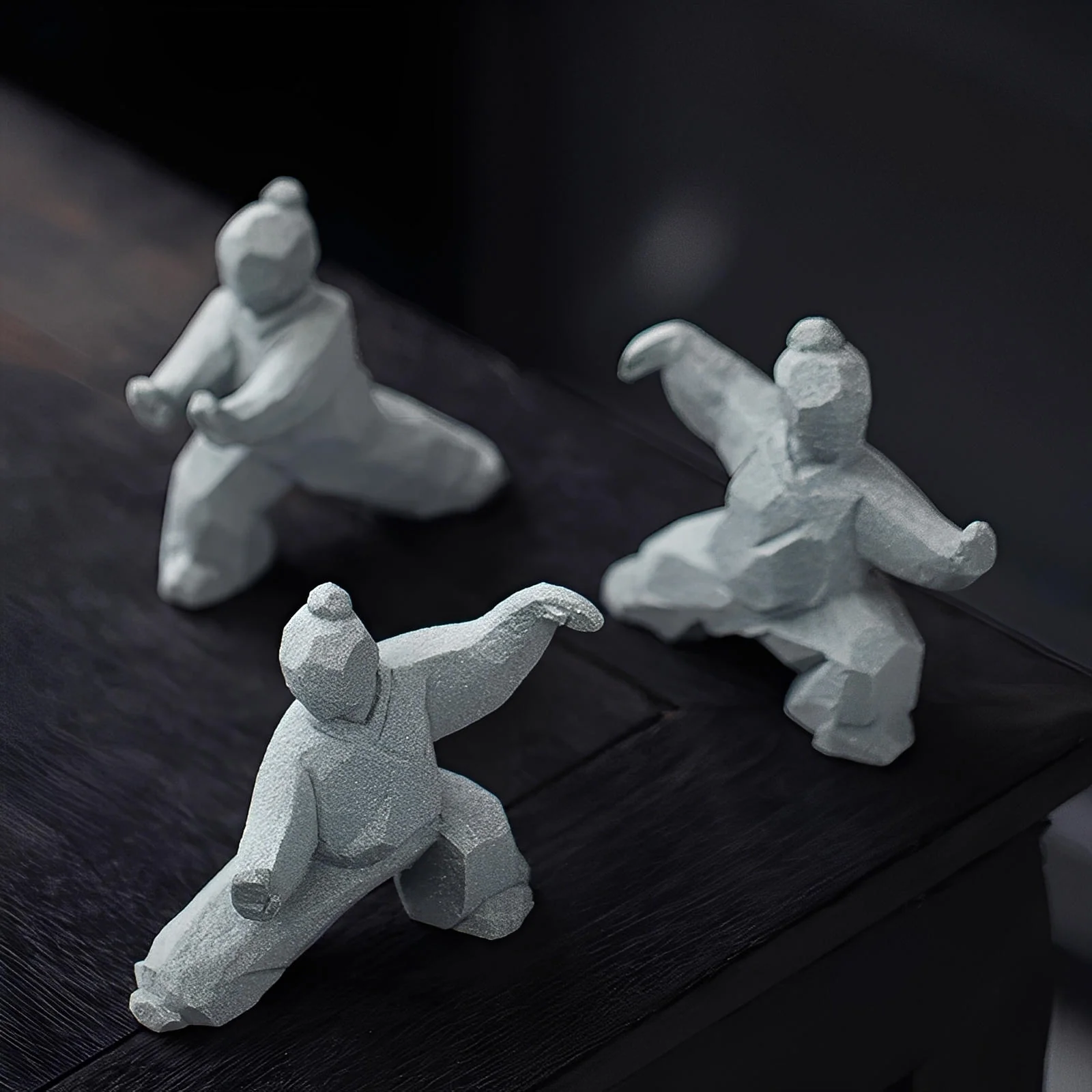 Wushu Flow Stone Figurines - Image 8